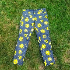 Banana Republic sunflower ankle length